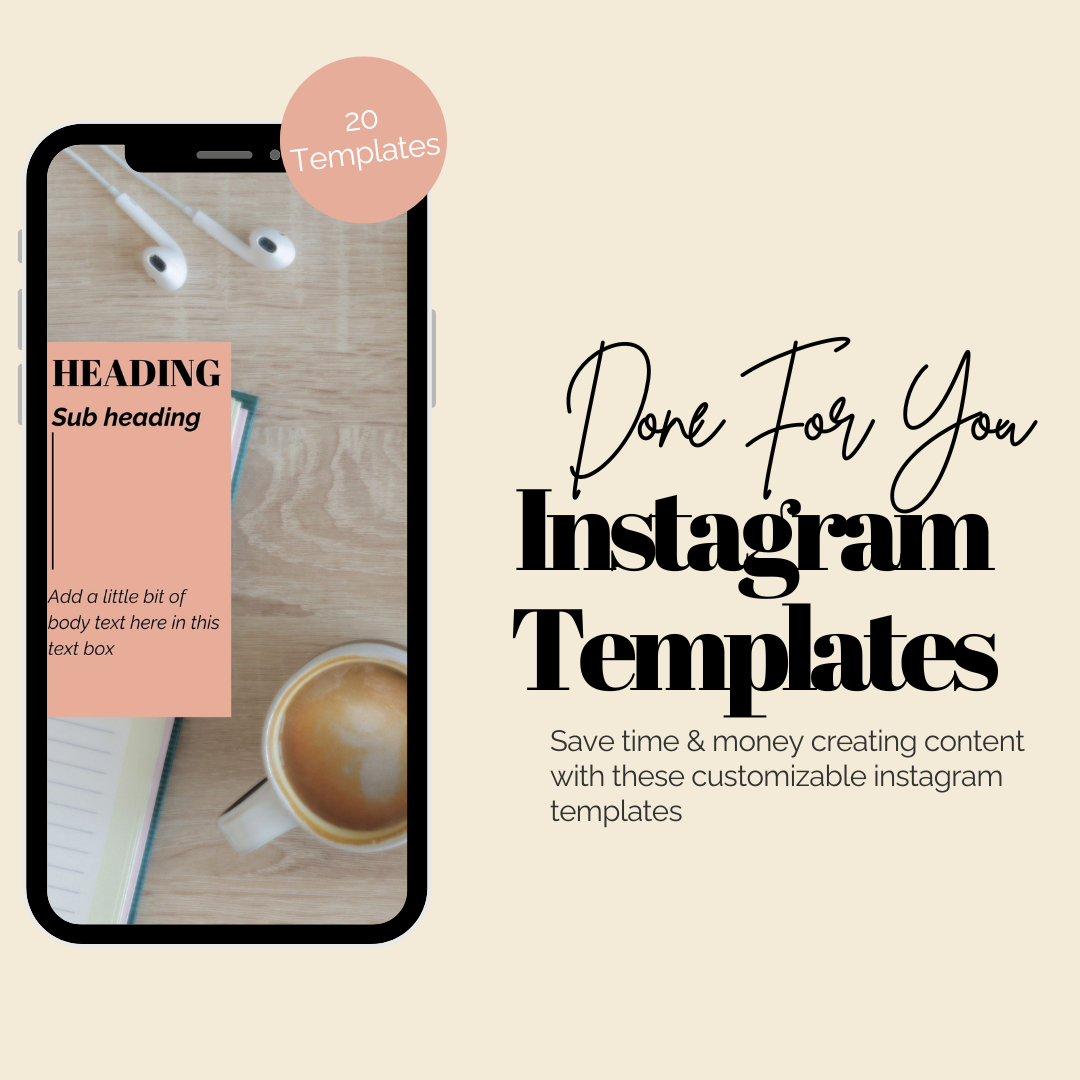 Complete Instagram Template Bundle