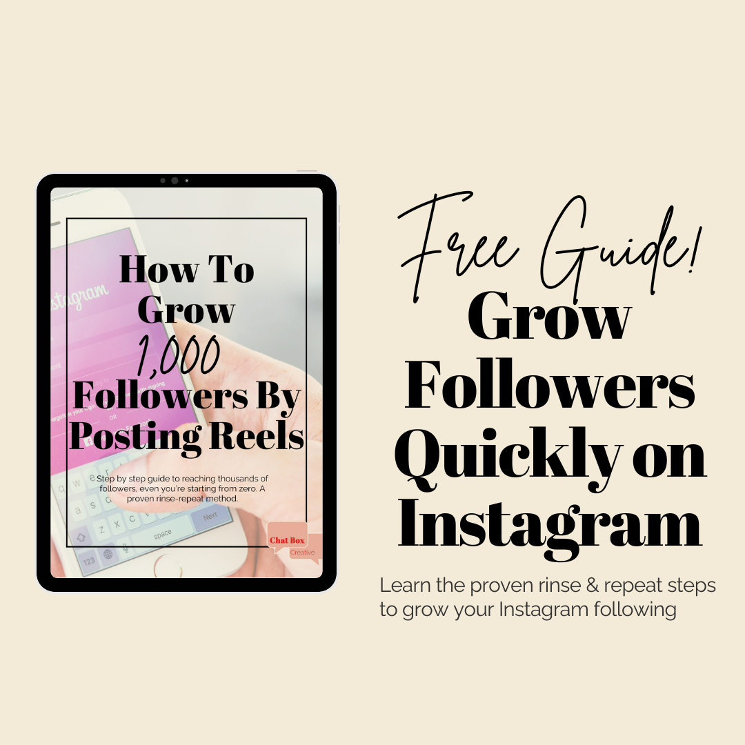 FREE Guide How to grow your Instagram followers in a week