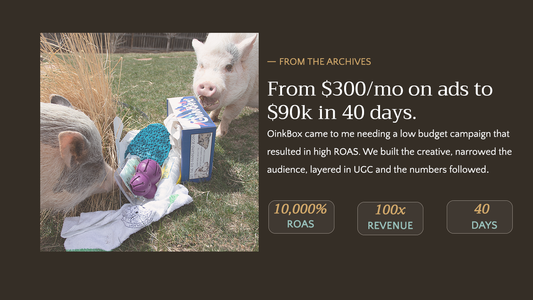 OinkBox Holiday Campaign | Case Study