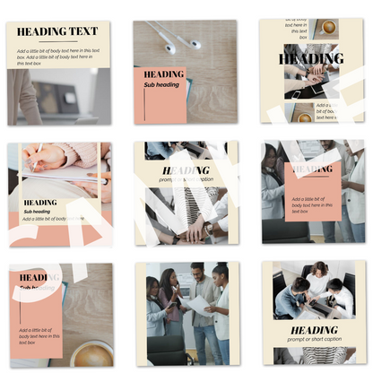 Complete Instagram Template Bundle